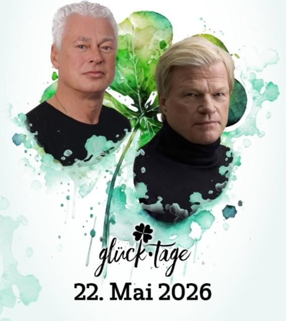 glück.tage - Oliver Kahn und Toni Polster