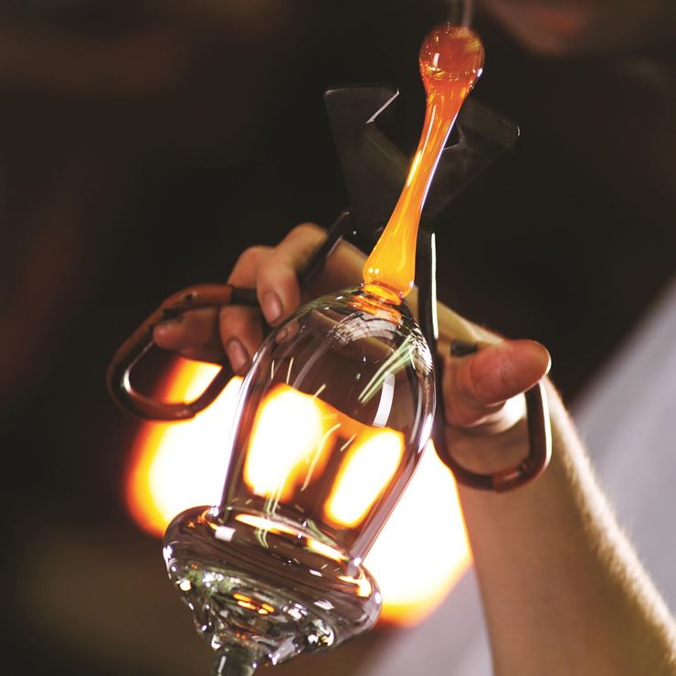 Exklusive Führung RIEDEL Glas - wein.woche