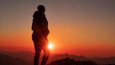 Zum Sonnenaufgang auf's Feuerköpfl