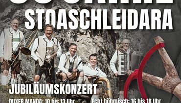30 Jahr Jubiläum Stoaschleidara Kufsteiner Tanzlmusig